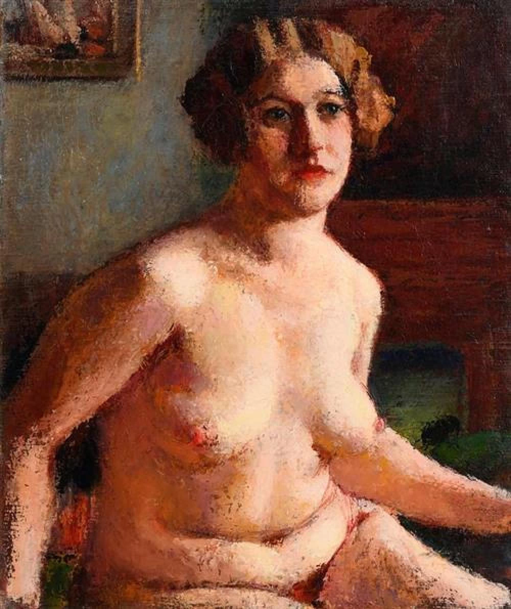 Nudo seduto 1